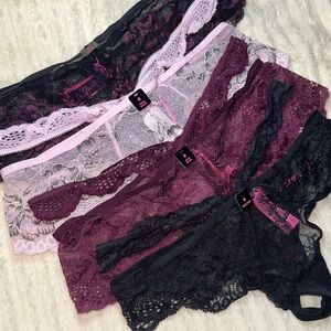 Luxury lace panties NWT